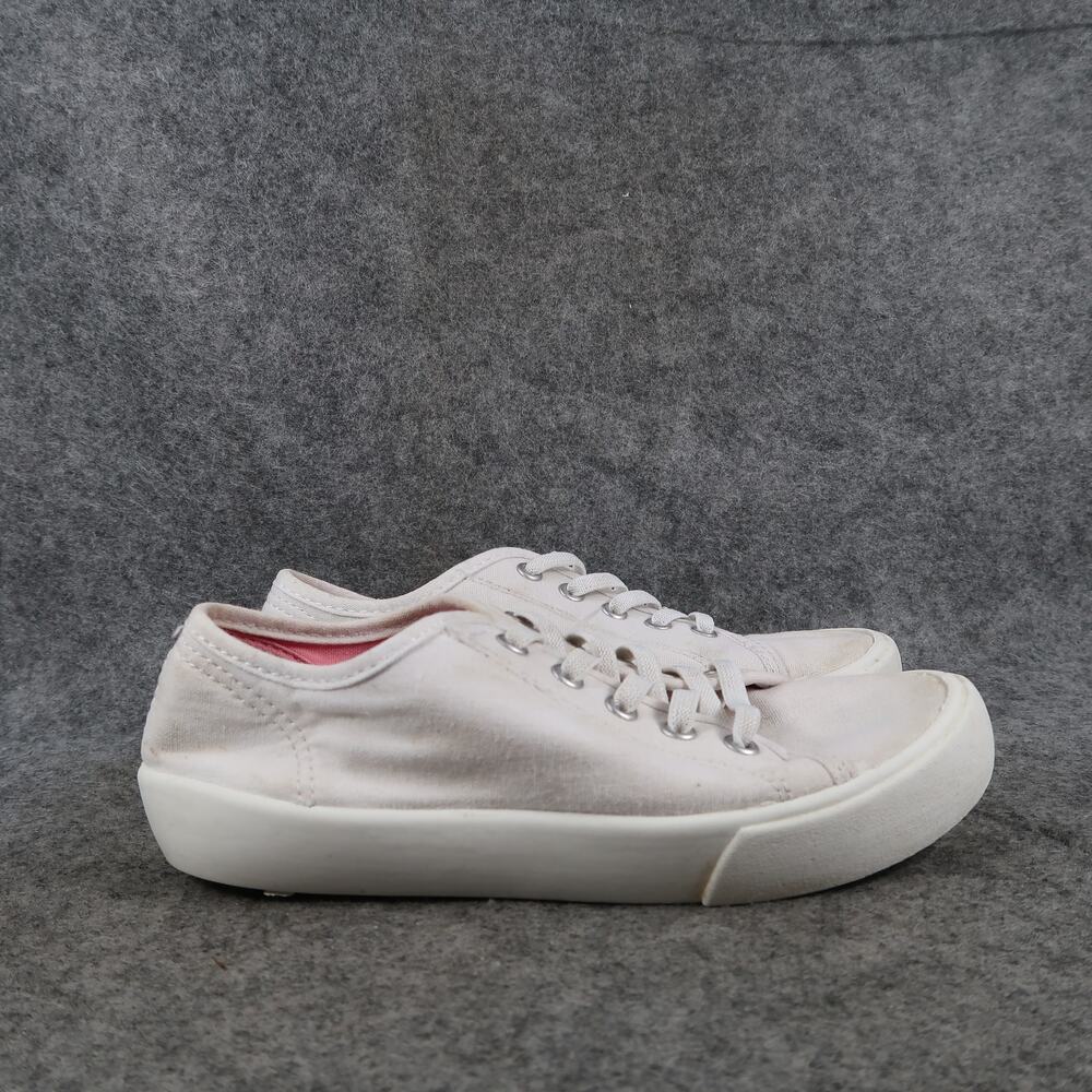 Wonder Nation Shoes Kids 1 Casual Sneakers Slip On Canvas Trainer White